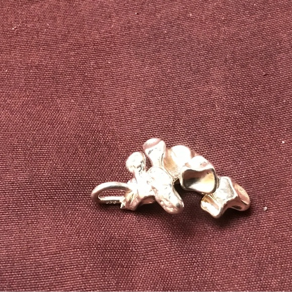 Sterling Silver Small Free Form Pendant - Picture 13 of 16